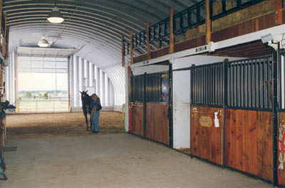 Prefab Steel Horse Stables and Horse Barns